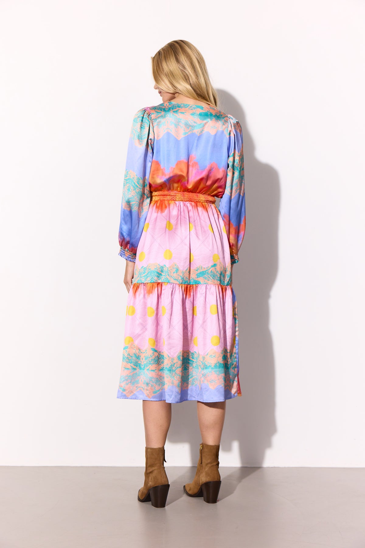 HUNKØN Abby Dress Dresses Horizon Art Print