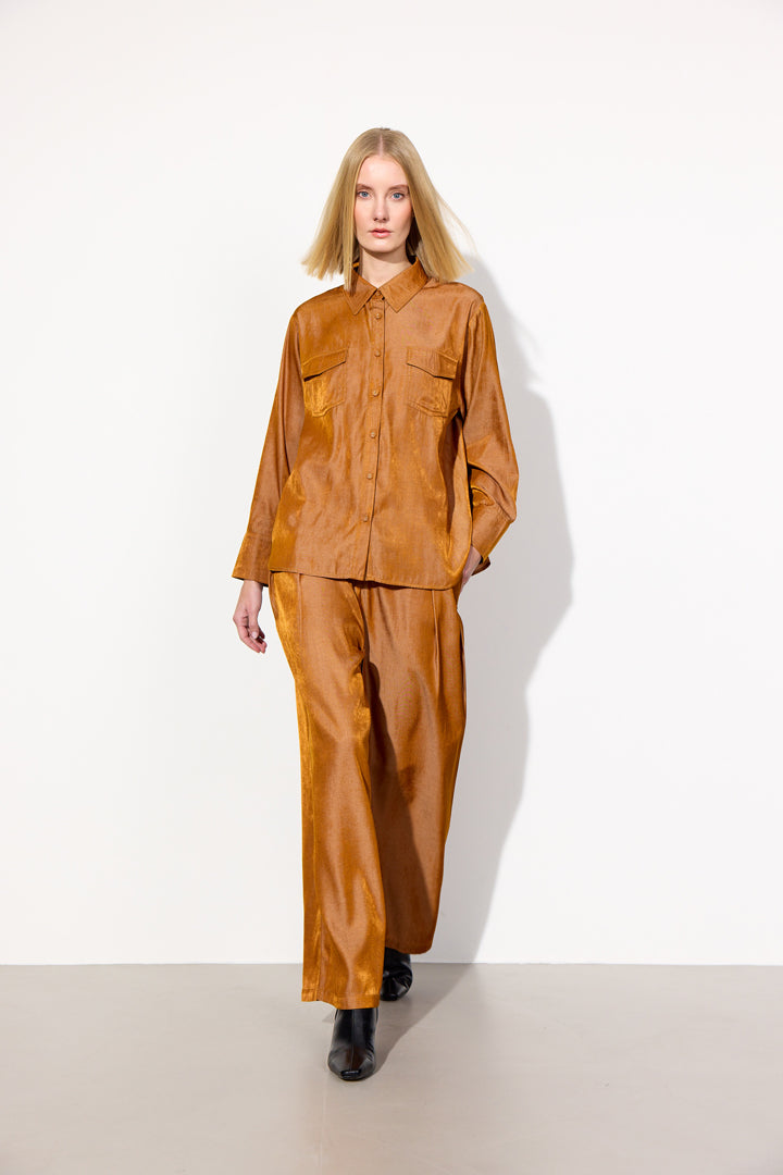 HUNKØN Andy Trousers Trousers Brown