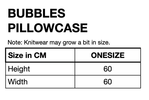 HUNKØN Bubbles Pillowcase Accessories Rainbow