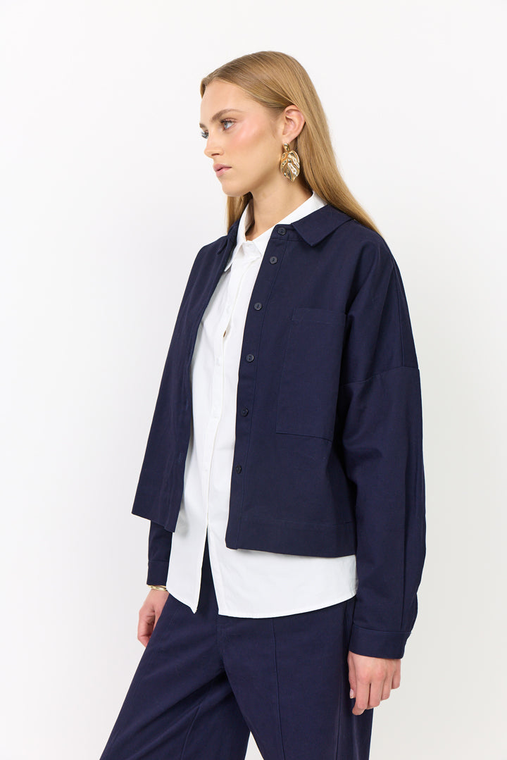 HUNKØN Camden Shirt Shirts Navy