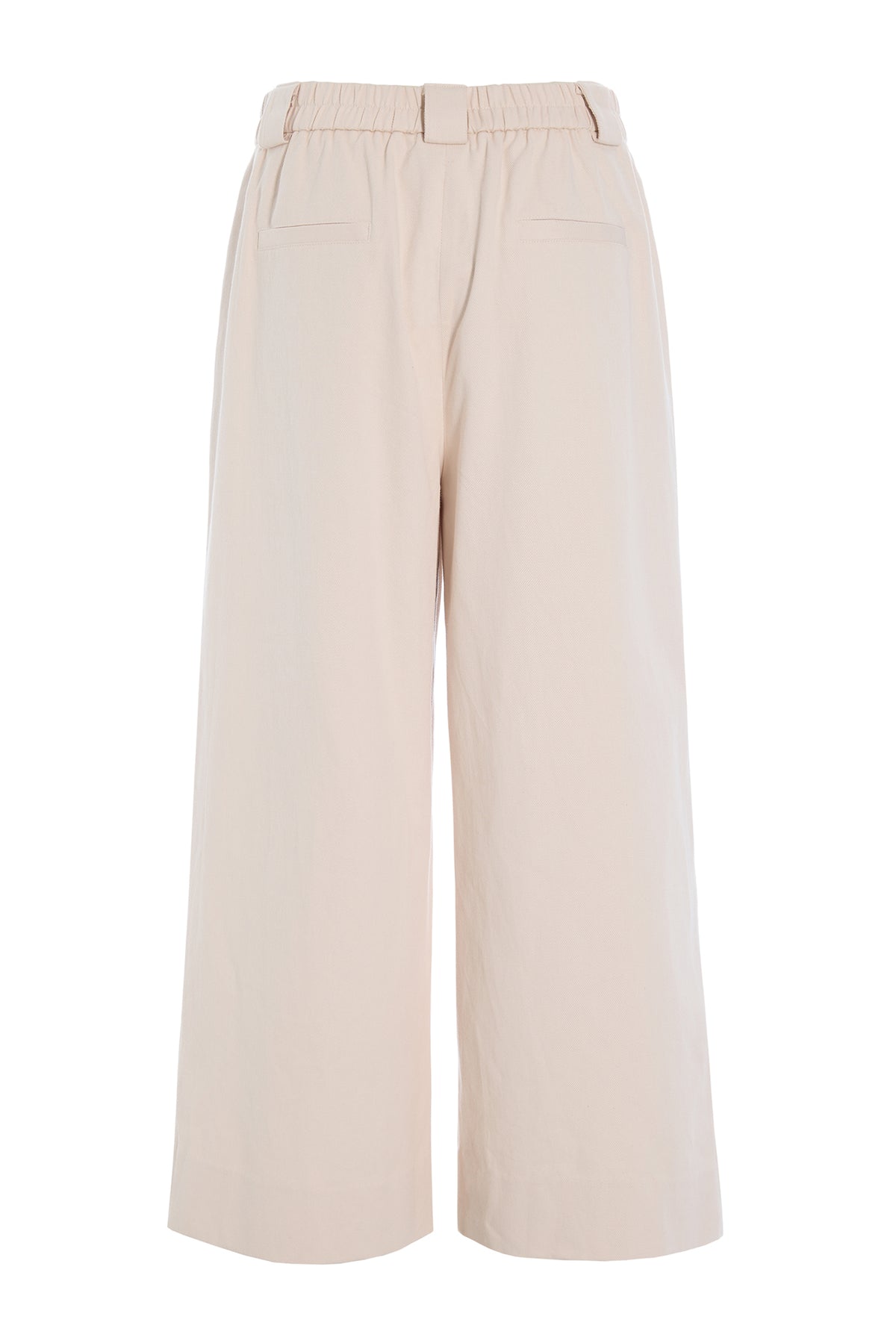 HUNKØN Camden Wide Trousers Trousers Cream