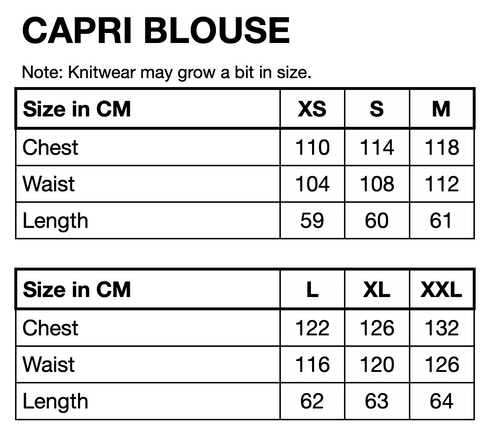 HUNKØN Capri Blouse Blouses IceCream