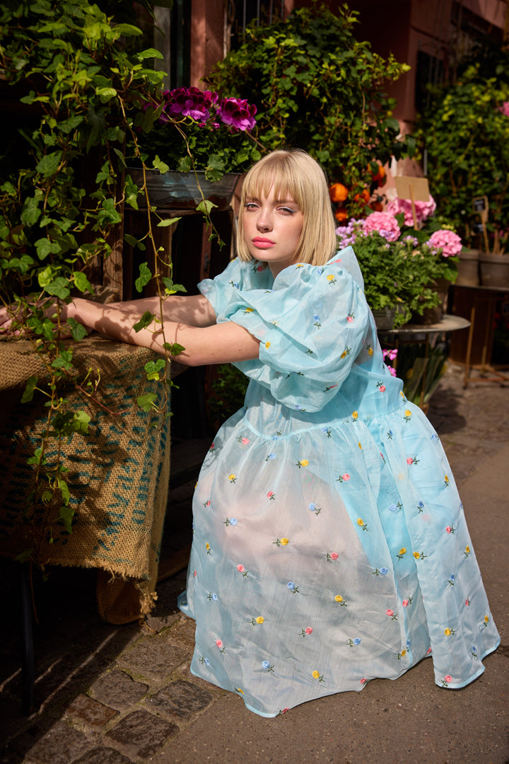 HUNKØN Conny Dress Dresses Blue