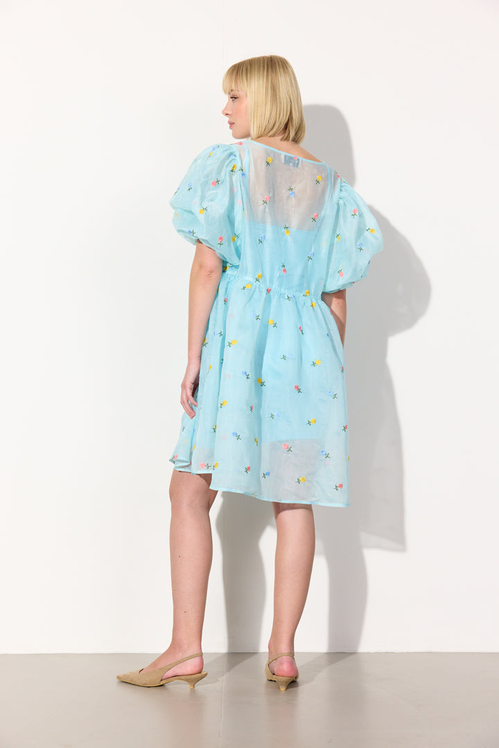 HUNKØN Conny Dress Dresses Blue