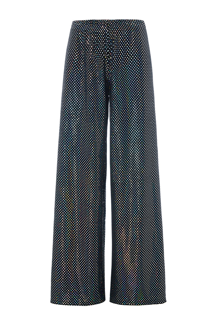HUNKØN Daisy Trousers Trousers Black Disco
