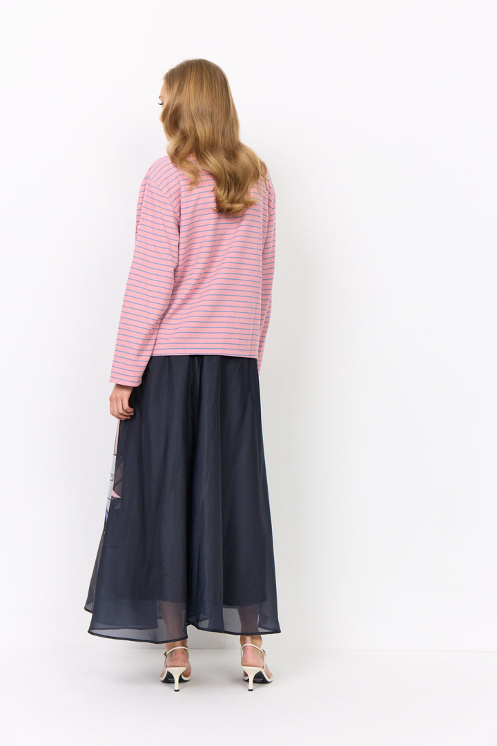 HUNKØN Davy Poloshirt Blouses Rose