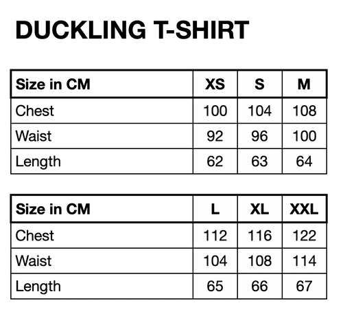 HUNKØN Duckling T-shirt T-shirts Black Duck