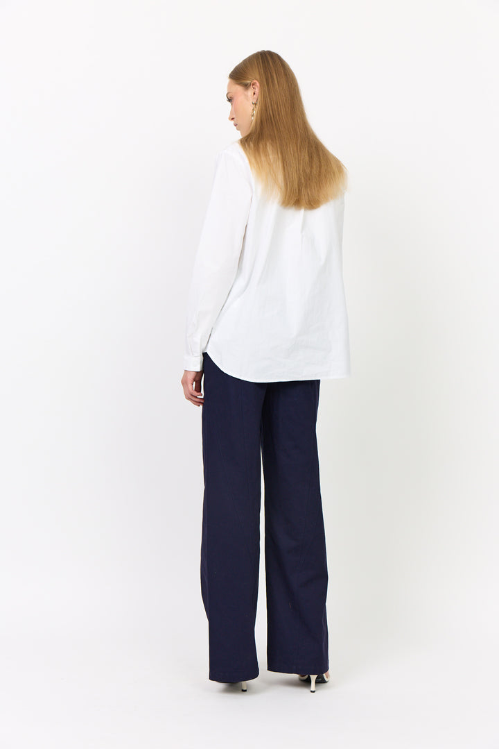 HUNKØN Esme Shirt Shirts White