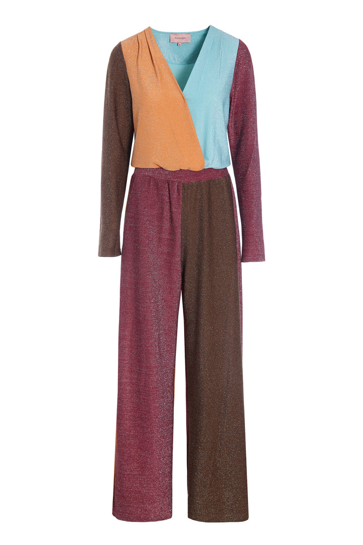 HUNKØN Fatima Jumpsuit Jumpsuits Mixed Glitter
