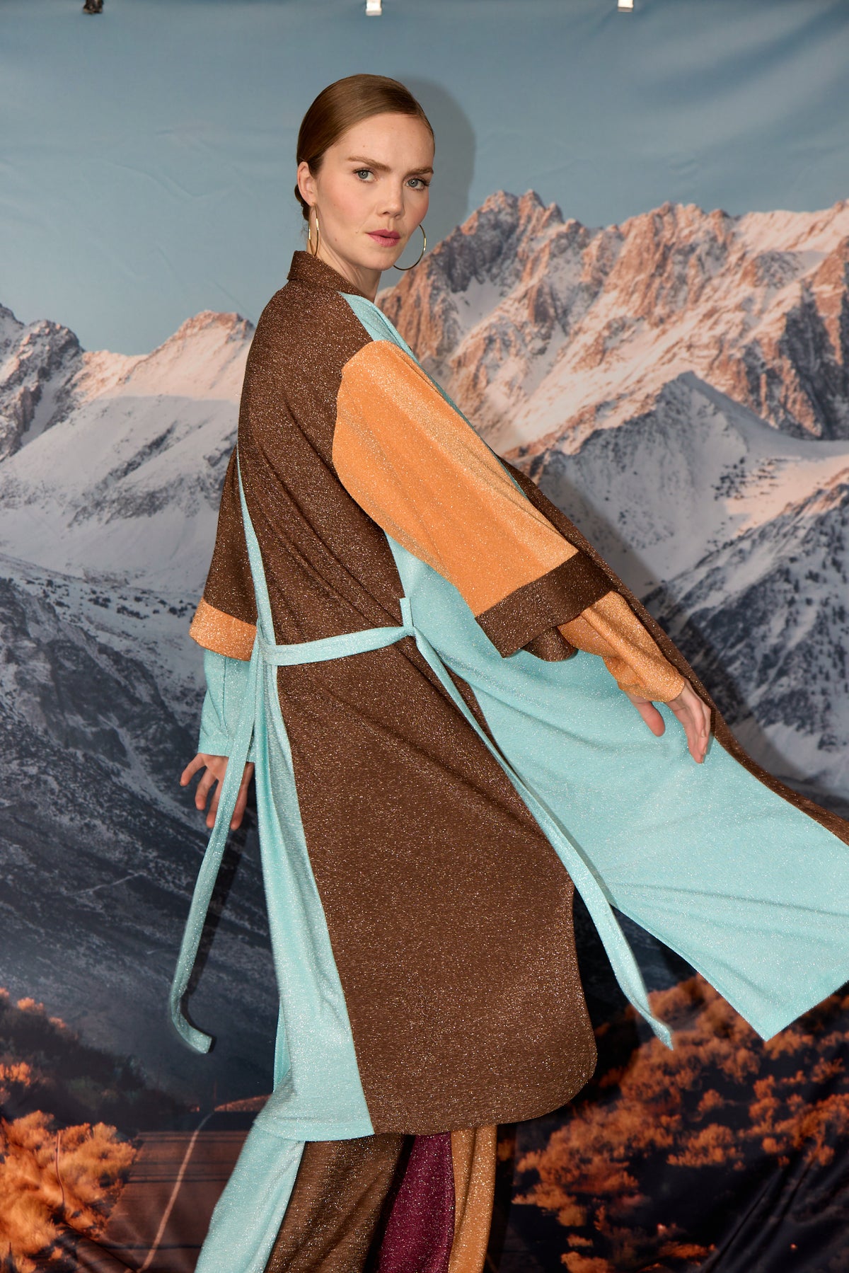 HUNKØN Fatima Kimono Kimonos Mixed Glitter