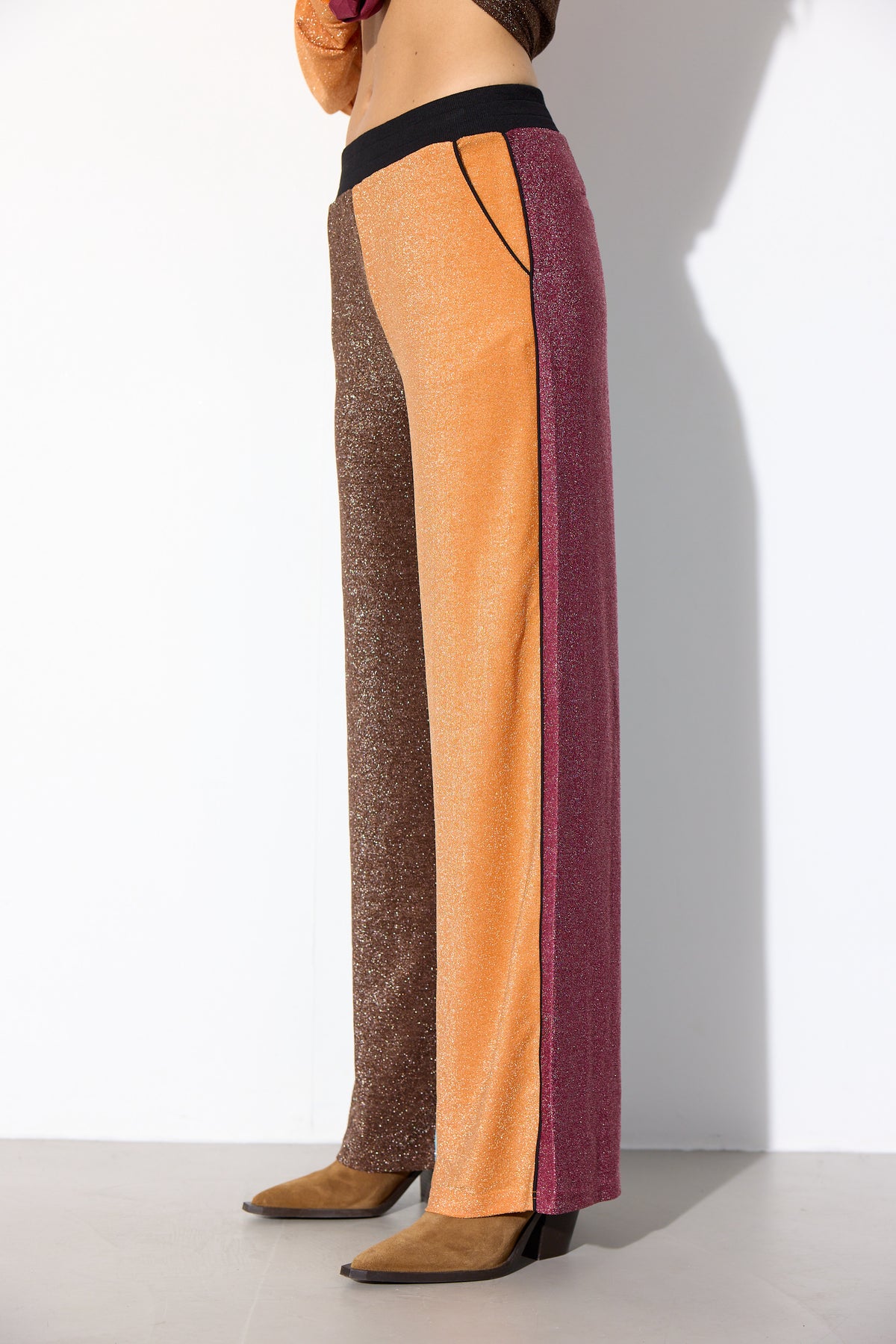 HUNKØN Fatima Trousers Trousers Mixed Glitter
