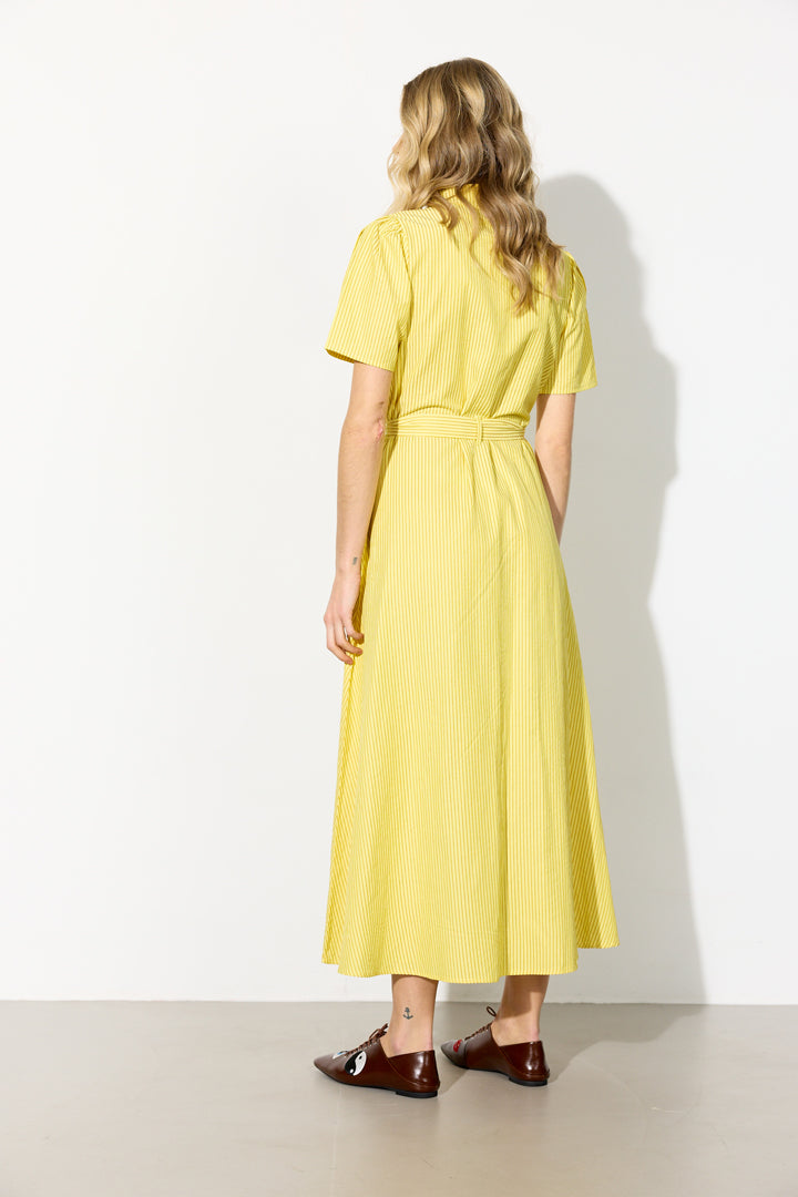 HUNKØN Gudrun Dress Dresses Yellow