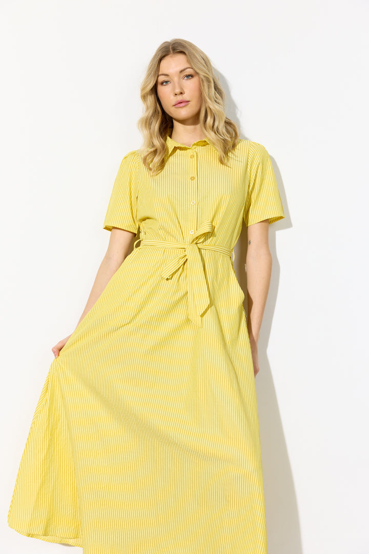 HUNKØN Gudrun Dress Dresses Yellow
