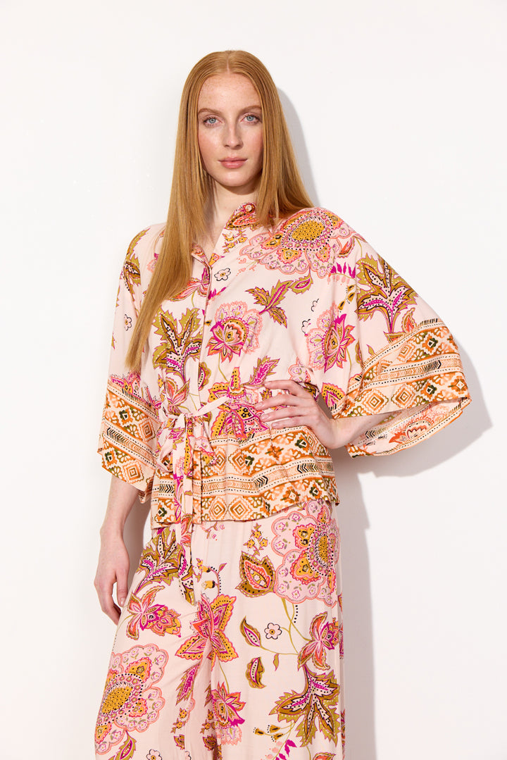 HUNKØN Helene Shirt Shirts Coral
