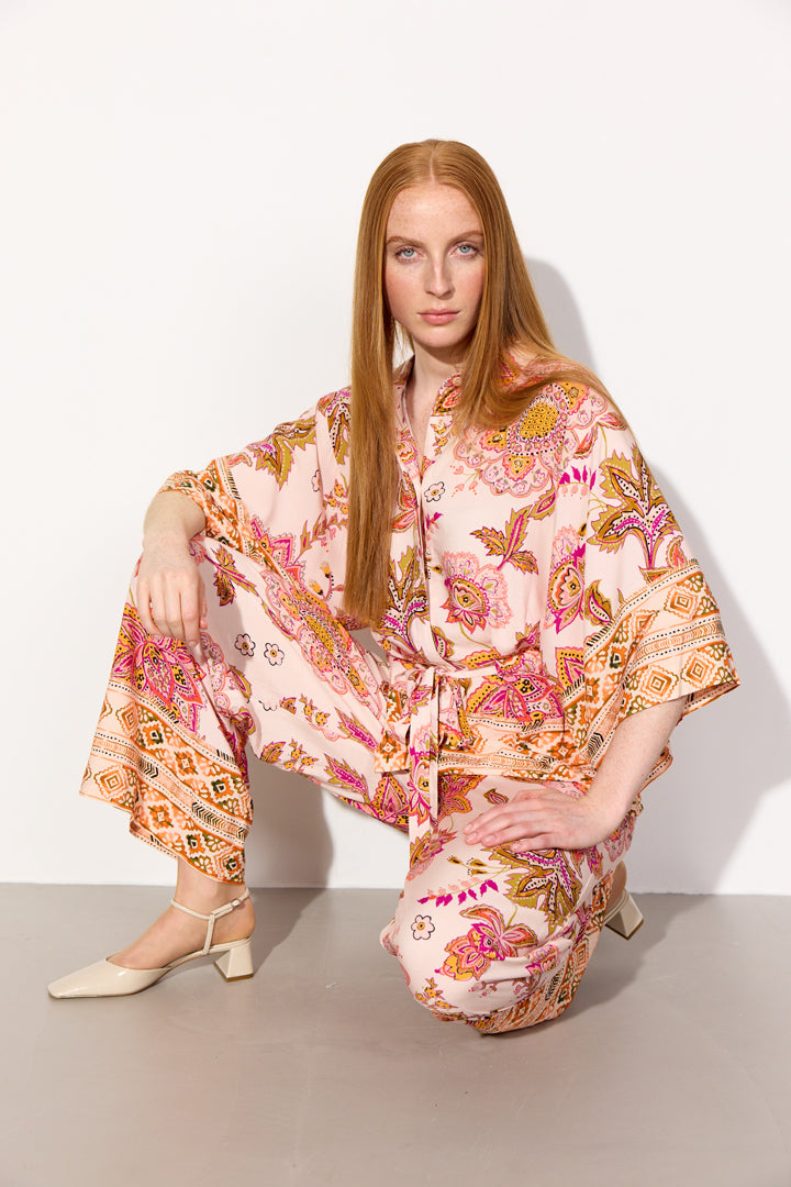 HUNKØN Helene Trousers Trousers Coral