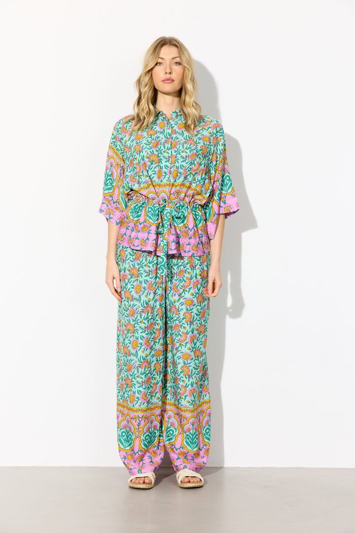 HUNKØN Helene Trousers Trousers Mint