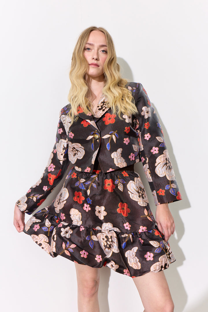 HUNKØN Helle Jacket Jackets Floral
