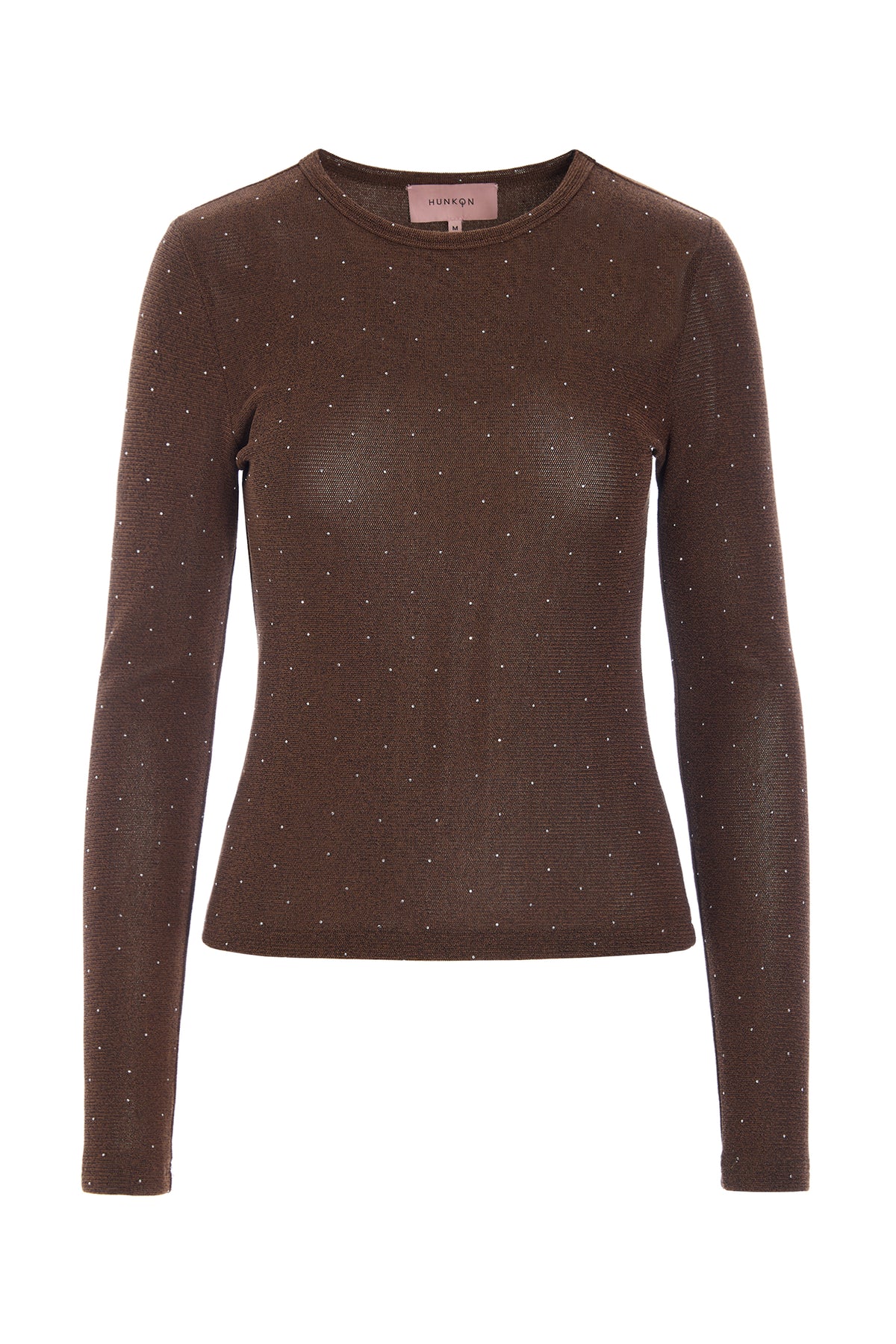HUNKØN Inez Blouse Blouses Brown