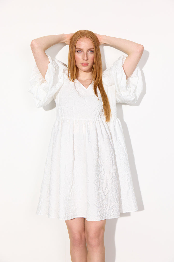 HUNKØN Jamie dress Dresses White