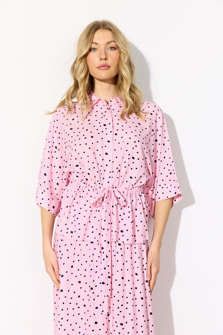HUNKØN Kris Shirt Shirts Rose