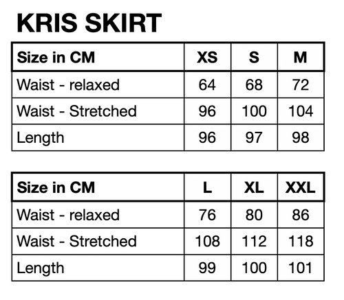 HUNKØN Kris Skirt Skirts Rose