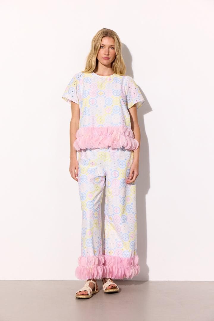 HUNKØN Lana Blouse Blouses Pastels