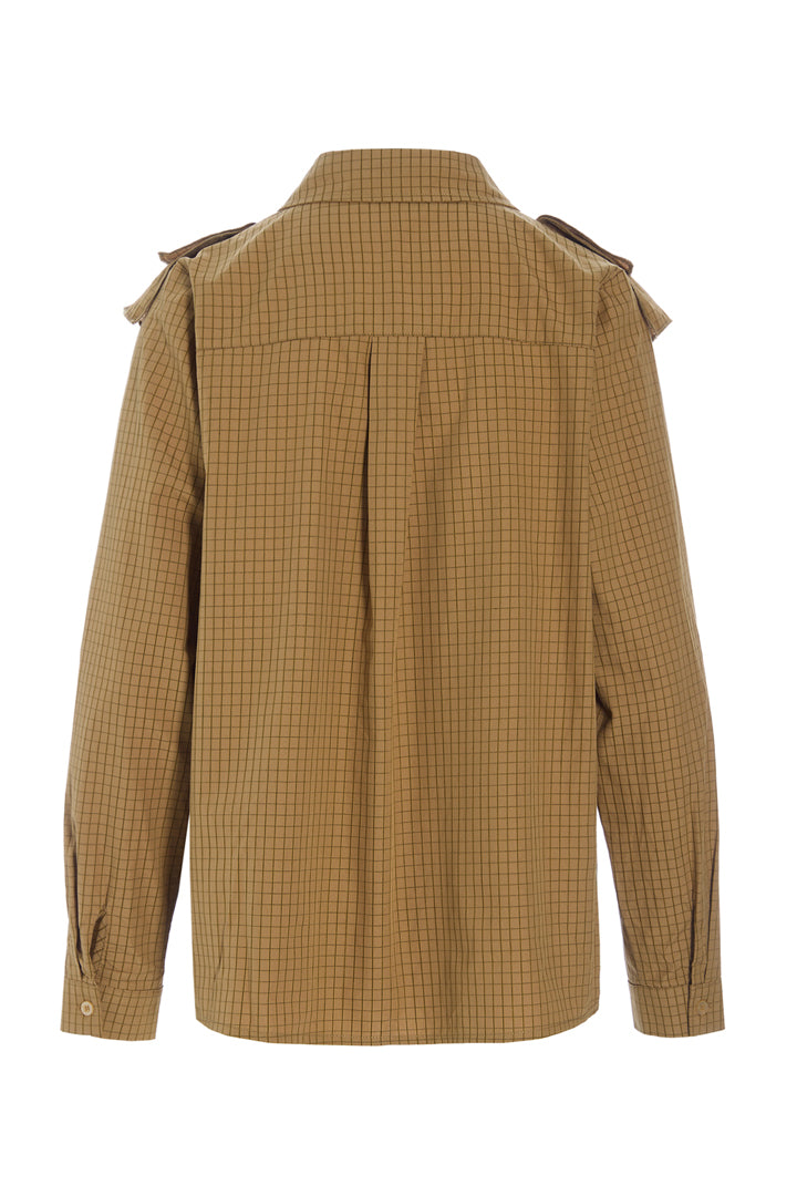 HUNKØN Luca Shirt Shirts Brown