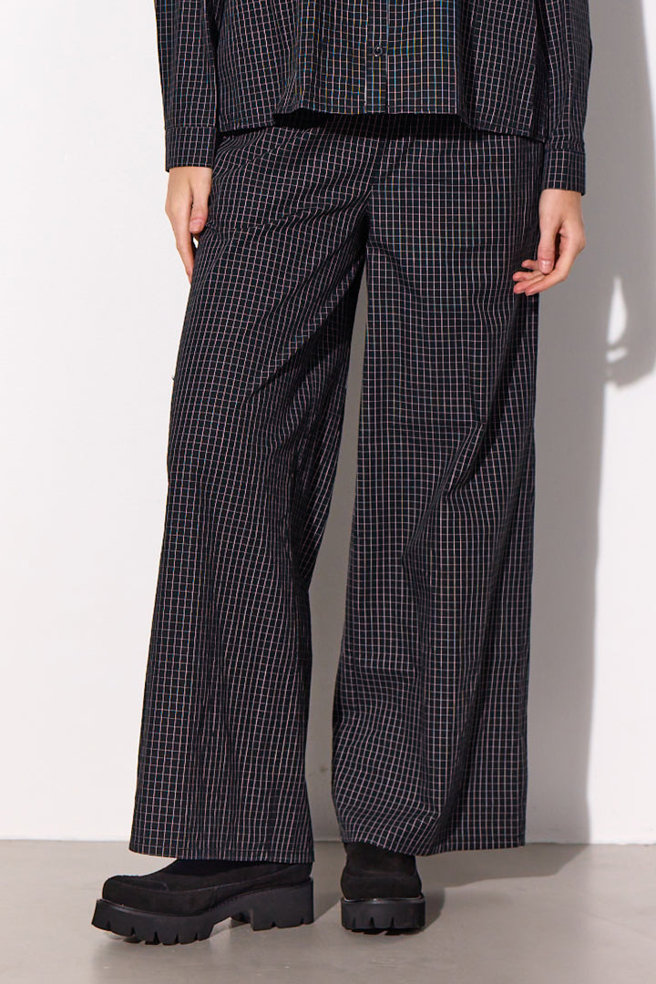 HUNKØN Luca Trousers Trousers Black