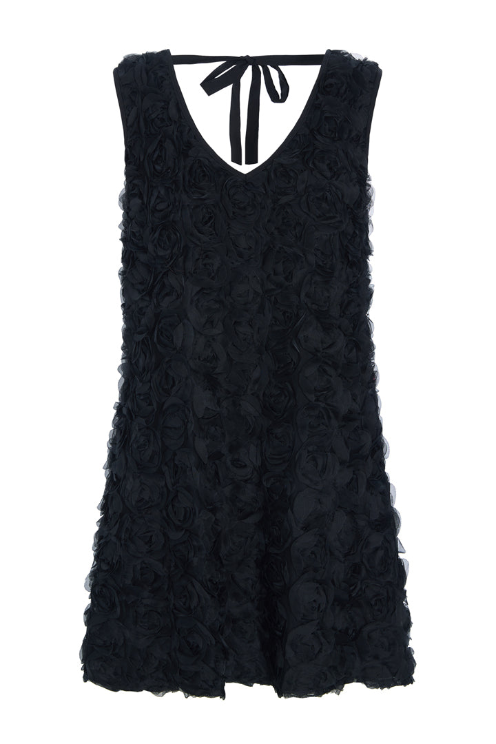 HUNKØN Marianne Dress Dresses Black