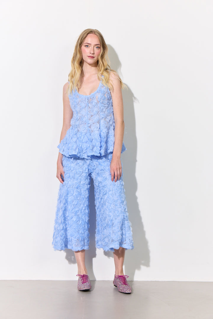 HUNKØN Marianne Trousers Trousers Blue
