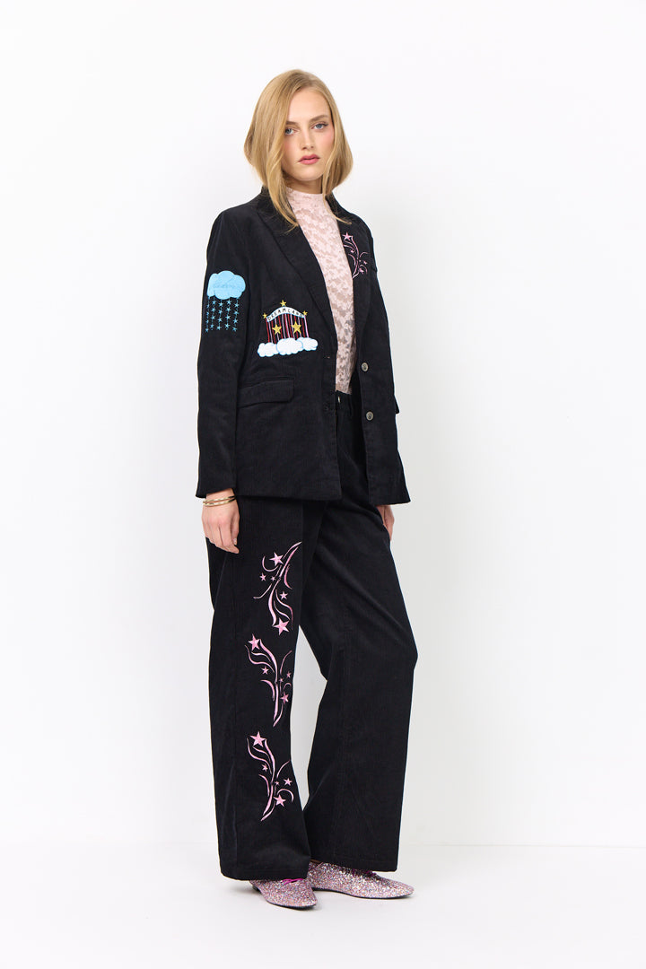 HUNKØN Nadine Trousers Trousers Black