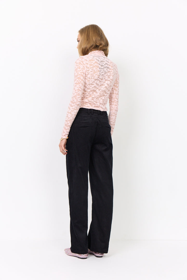 HUNKØN Nadine Trousers Trousers Black