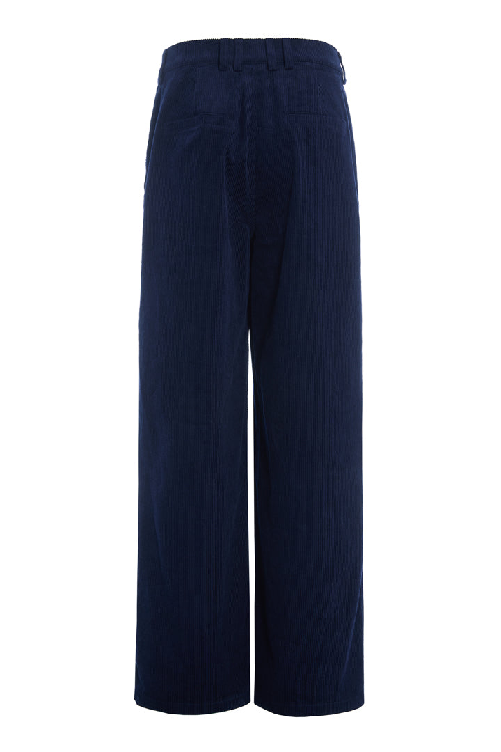 HUNKØN Nadine Trousers Trousers Navy