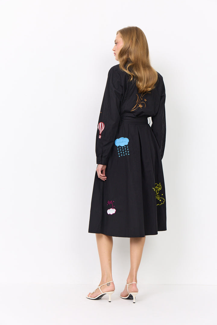 HUNKØN Nicole Dress Dresses Black
