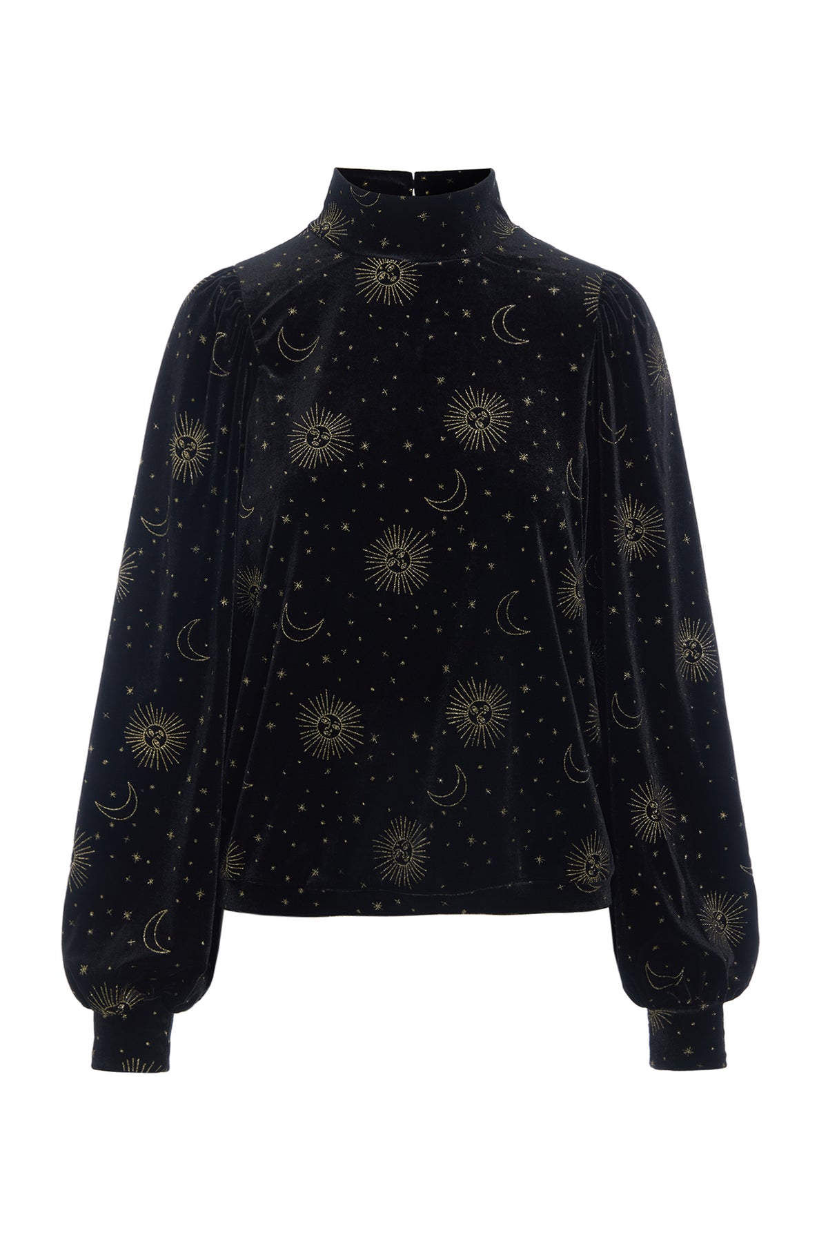 HUNKØN Olympia Blouse Blouses Black