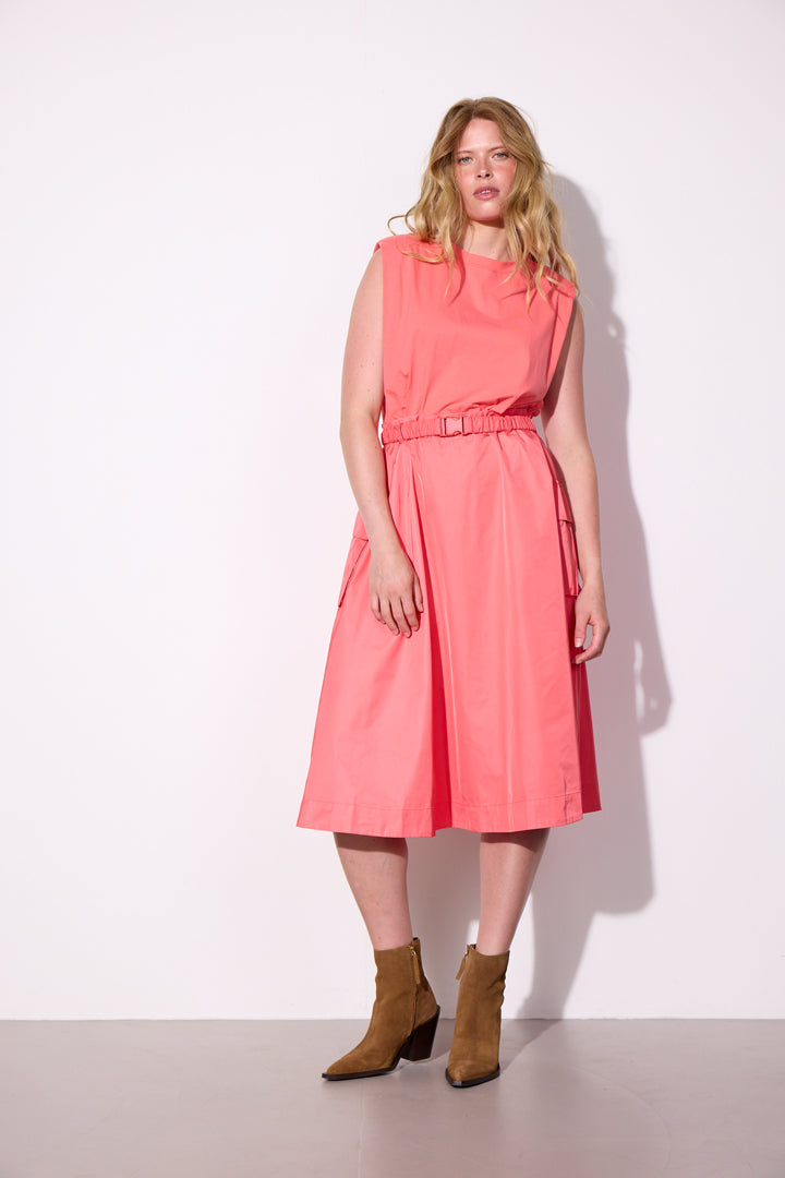 HUNKØN Onyx dress Dresses Coral