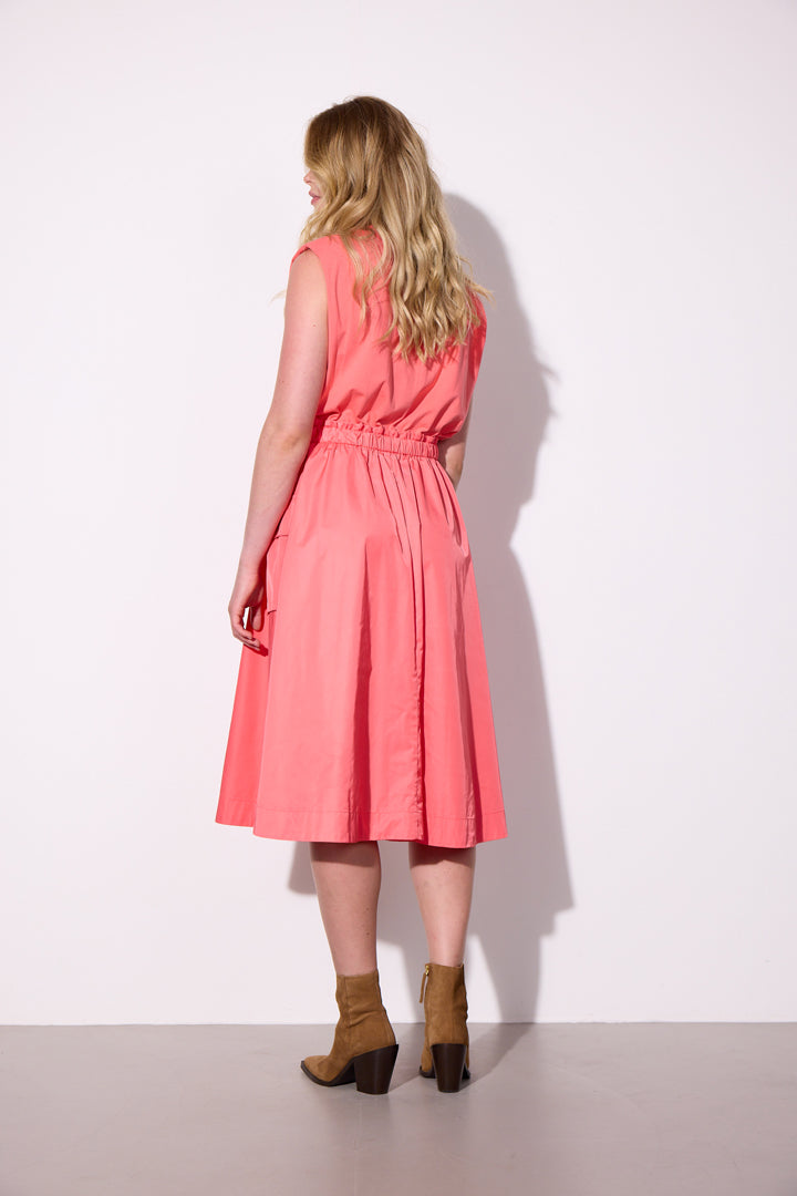 HUNKØN Onyx dress Dresses Coral