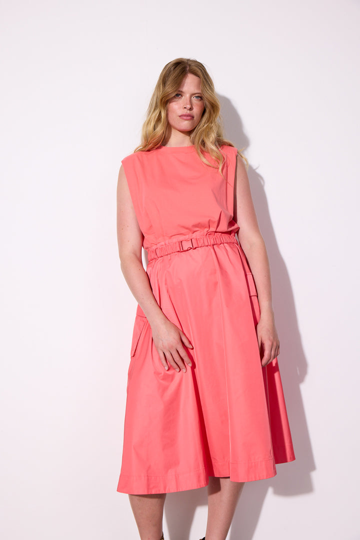 HUNKØN Onyx dress Dresses Coral