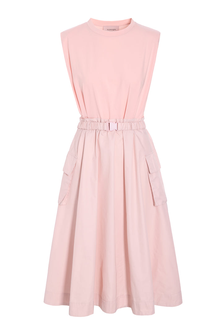 HUNKØN Onyx dress Dresses Nude