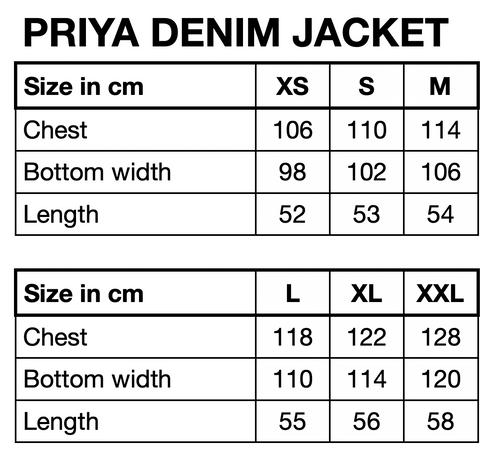 HUNKØN Priya Gem Jacket Jackets Black Denim