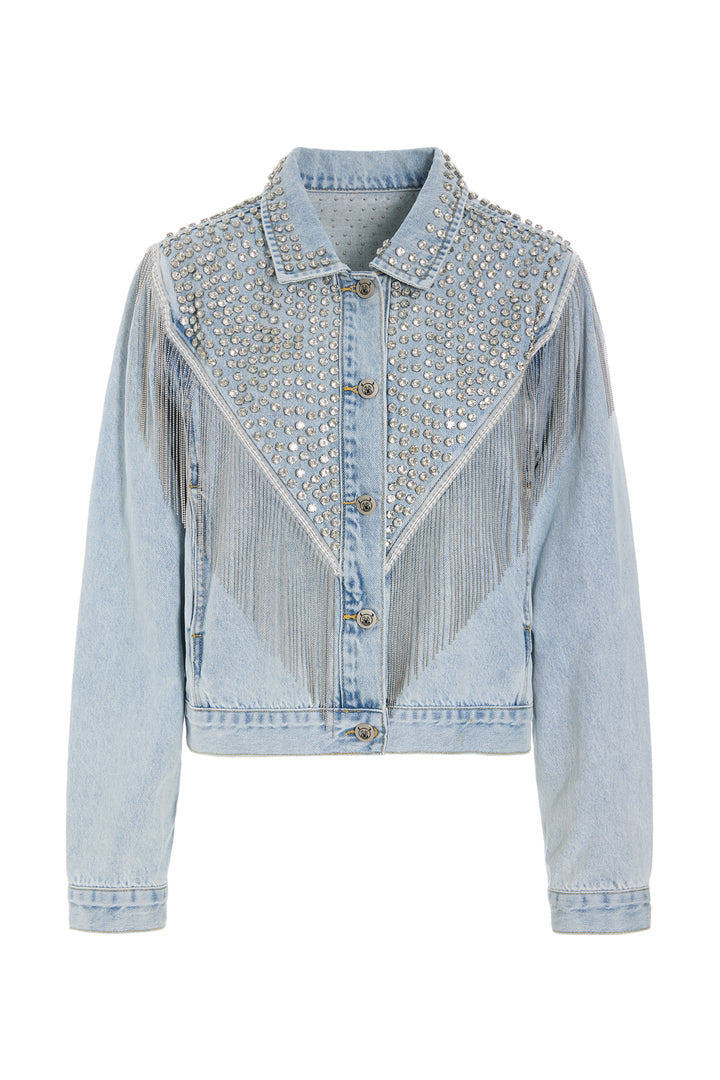 HUNKØN Priya Gem Jacket Jackets Light Denim