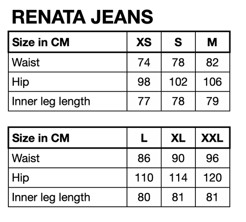 HUNKØN Renata Barrel Jeans Trousers Black