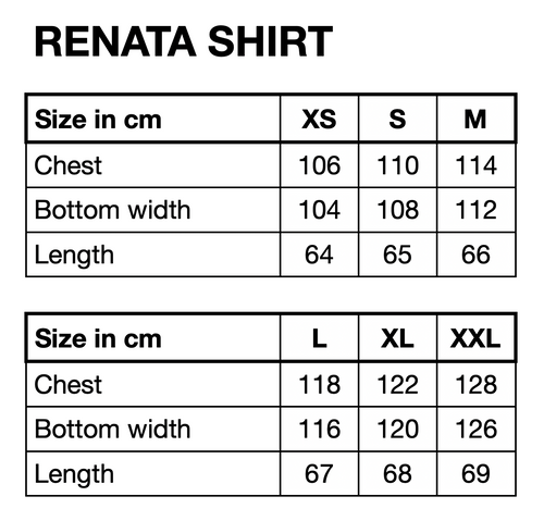 HUNKØN Renata Shirt Shirts Black