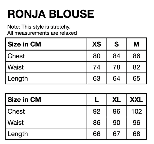 HUNKØN Ronja Blouse Blouses Rose