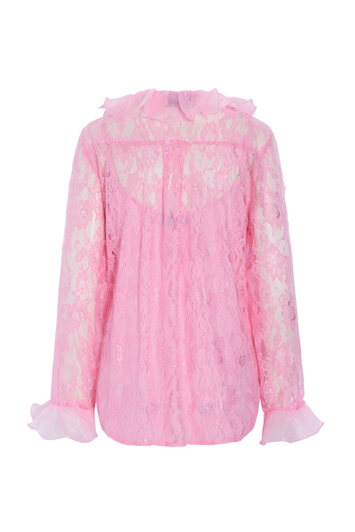 HUNKØN Rosanne Shirt Shirts Pink