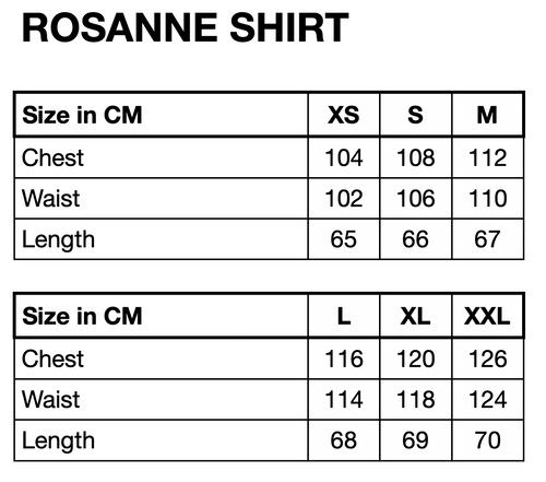 HUNKØN Rosanne Shirt Shirts White