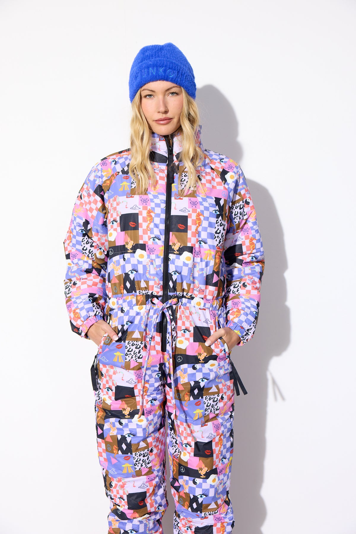 HUNKØN Roxanna Snowsuit Jumpsuits Multiverse Art Print