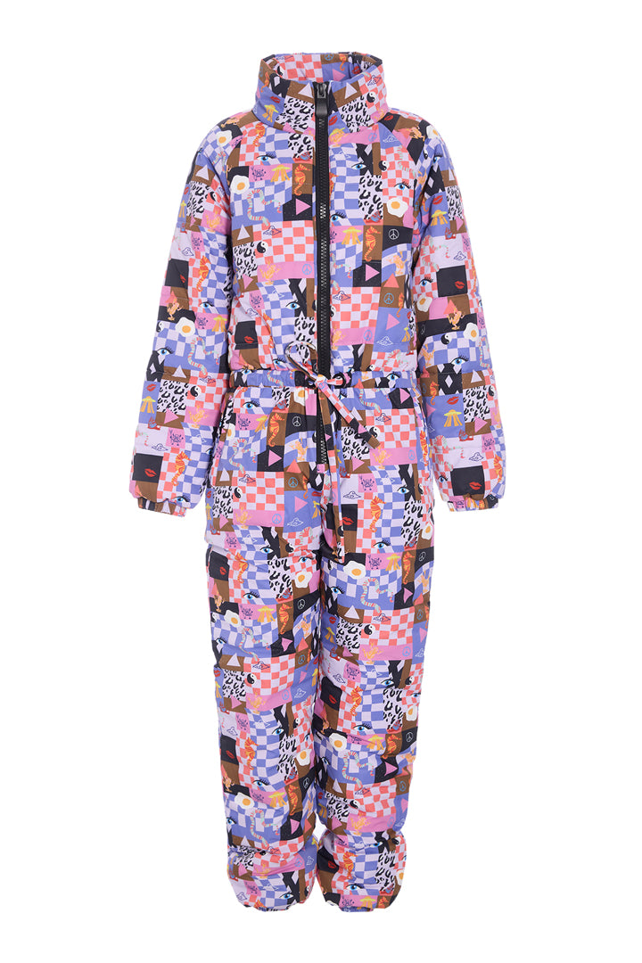 HUNKØN Roxanna Snowsuit Jumpsuits Multiverse Art Print