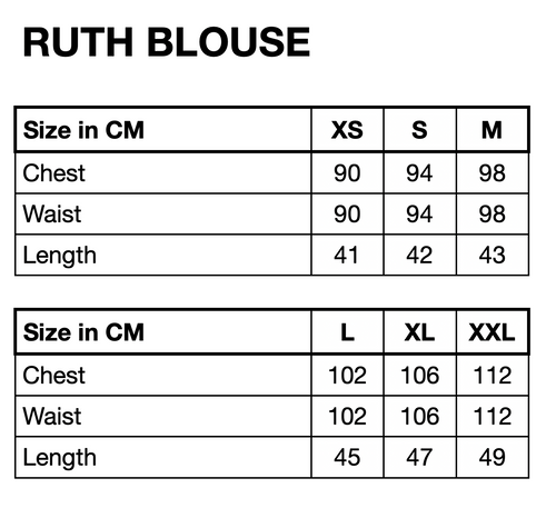 HUNKØN Ruth Blouse Shirts Yellow