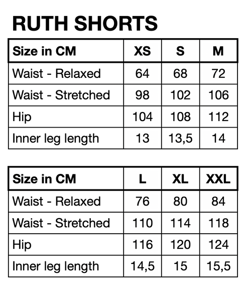 HUNKØN Ruth Shorts Shorts Yellow